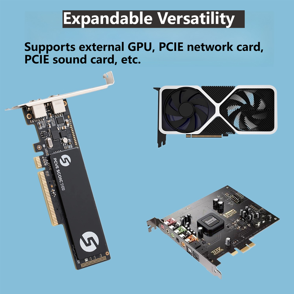 오쿨링크 eGPU 그래픽 카드 독 (노트북/미니 PC용 - Oculink Egpu Dock Graphics Card 리뷰 및 가격